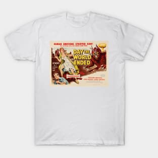 Day The World Ended Creature from Hell Classic Film Vintage Movie T-Shirt